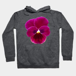 Viola Flower Hoodie